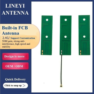 Antenne anti-parasitage de carte PCB Wifi du SAM 2500MHz de RP