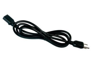 Prise standard américaine de la corde 3pin de courant alternatif d'ordinateur avec le câble d'extension femelle de puissance de prise du CEI C13