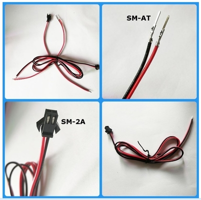 2 câble hommes-femmes Assebly de connecteur de harnais de fil de câble de connecteur de Pin JST SM-AT pour tout le produit électrique de sortes