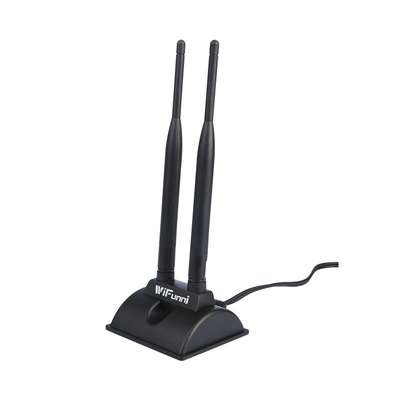 antenne sans fil se pliante à deux bandes de routeur de carte réseau d'antenne de bureau de 2.4G 5.8G grande