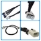 Les tubes annulaires communs de PVC de connecteur de 06T-JWPF-VSLE-D JST ont enveloppé 1007 24AWG câblent la corde électrique pour le contrôle de porte