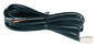 Câble de la prise masculine H05VV-F 3G0.75MM2 16A 250V du CEI 320 avec les cordes détachées de câble d'extension de prise d'anneau imperméable d'aimant