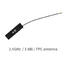 Antenne à gain élevé flexible de substrat de carte PCB de TX2400-FPC-5015 3dbi
