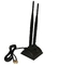 Antenne à gain élevé à double fréquence de 2.4G 5dbi WiFi, antenne de 5,8 gigahertz Wifi